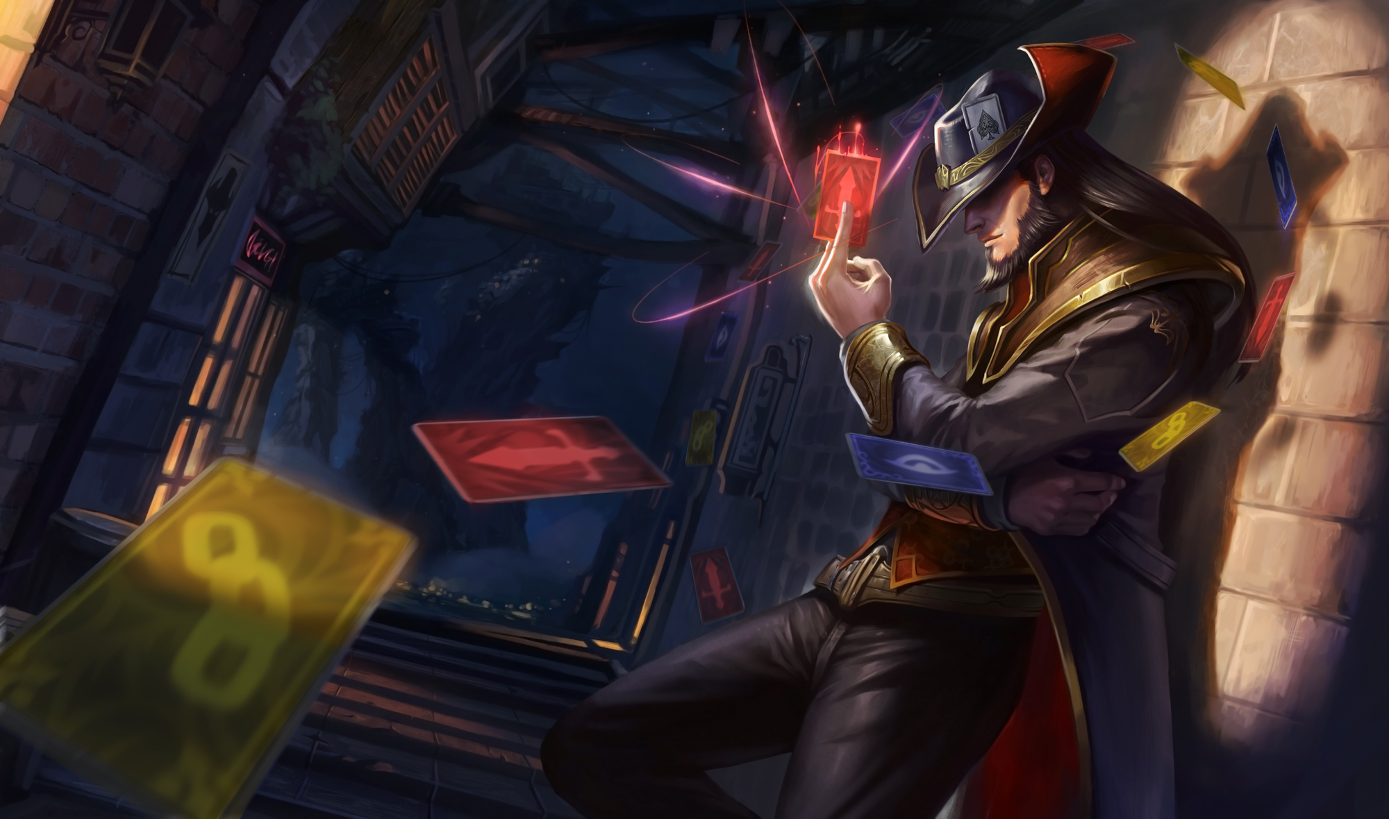 Twisted Fate Classic Skin - Updated - League of Legends Wallpapers